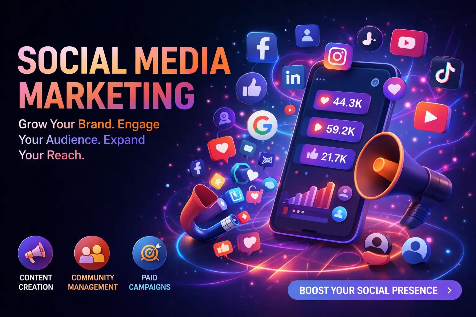 Best Freelance Digital Marketer in Malappuram Social Media Marketing img